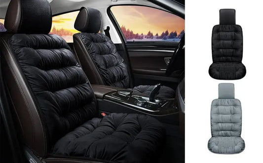 Autumn Winter Universal Plush Car Front Seat Cover AICEL Cushioned Car Seat Cover Warm Short Plush Seat Cushion For Front seat