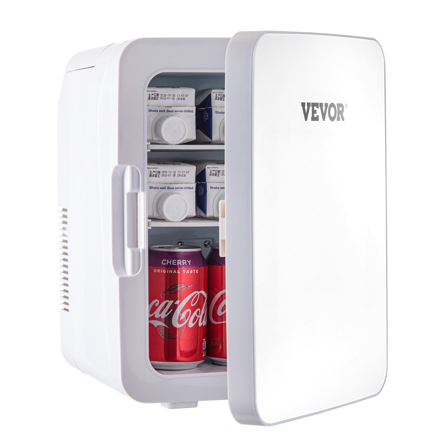 VEVOR 10L Mini Fridge Car Refrigerator Portable Freezer Cooler and Warmer Storing Skincare Cosmetic Food Drink for Home Car Use