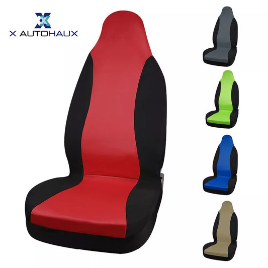 X Autohaux 5 colors Bucket Universal Car Seat Covers fit For Auto Vehicle Truck SUV Interior Seat Covers Protection Accessories