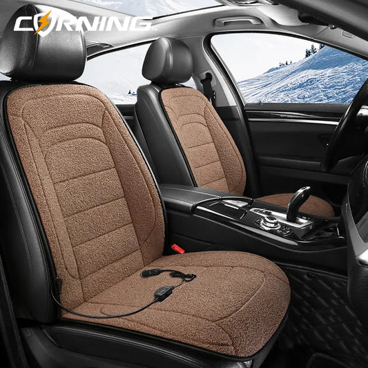Heating Car Seat Cover Intelligent Vehicle Automatic Heated Seat Cushion 3-Level Winter Heating Hot Keep Warm Universal for 12V