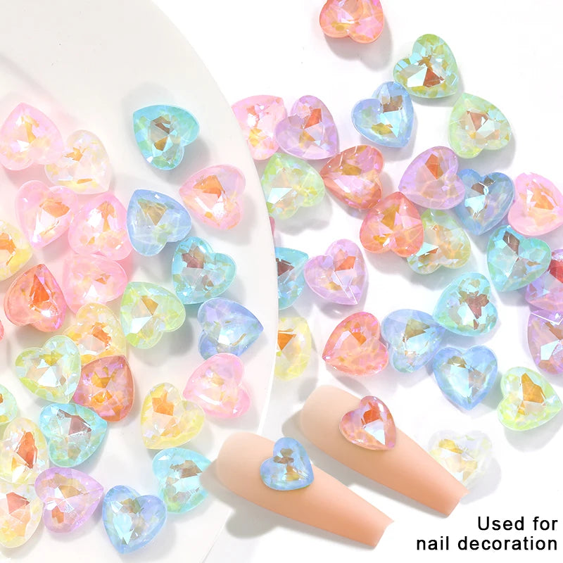 12mm Mocha Series Glitter Glass Rhinestones 10pcs Pointback back Glue On Rhinestones Jewelry DIY Beads Accessories