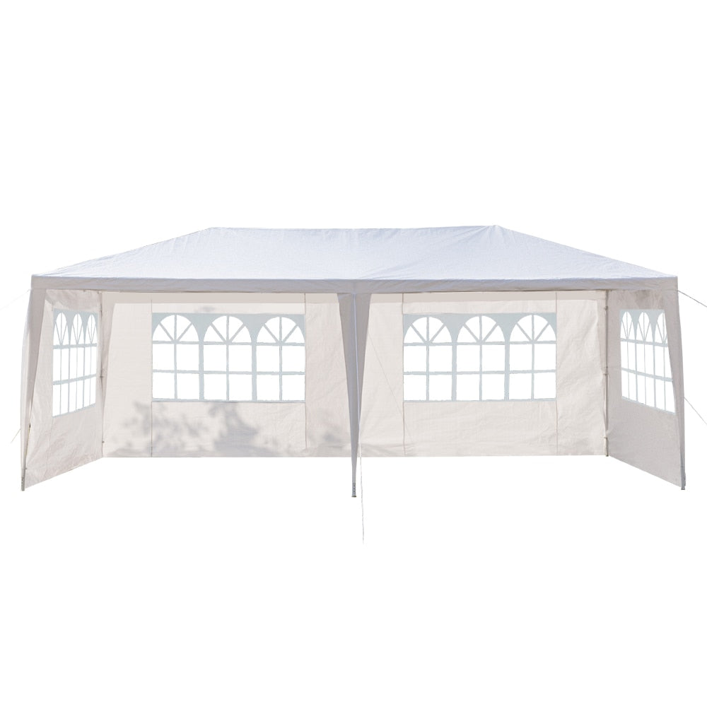 3 x 6m Four/Six Sides Waterproof Tent with Spiral Tubes  Wedding Tent Outdoor Gazebo Heavy Duty Pavilion Event US Warehouse - youronestopstore23