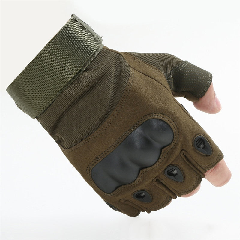 Motorcycle Gloves Breathable Half Full Finger Riding - youronestopstore23