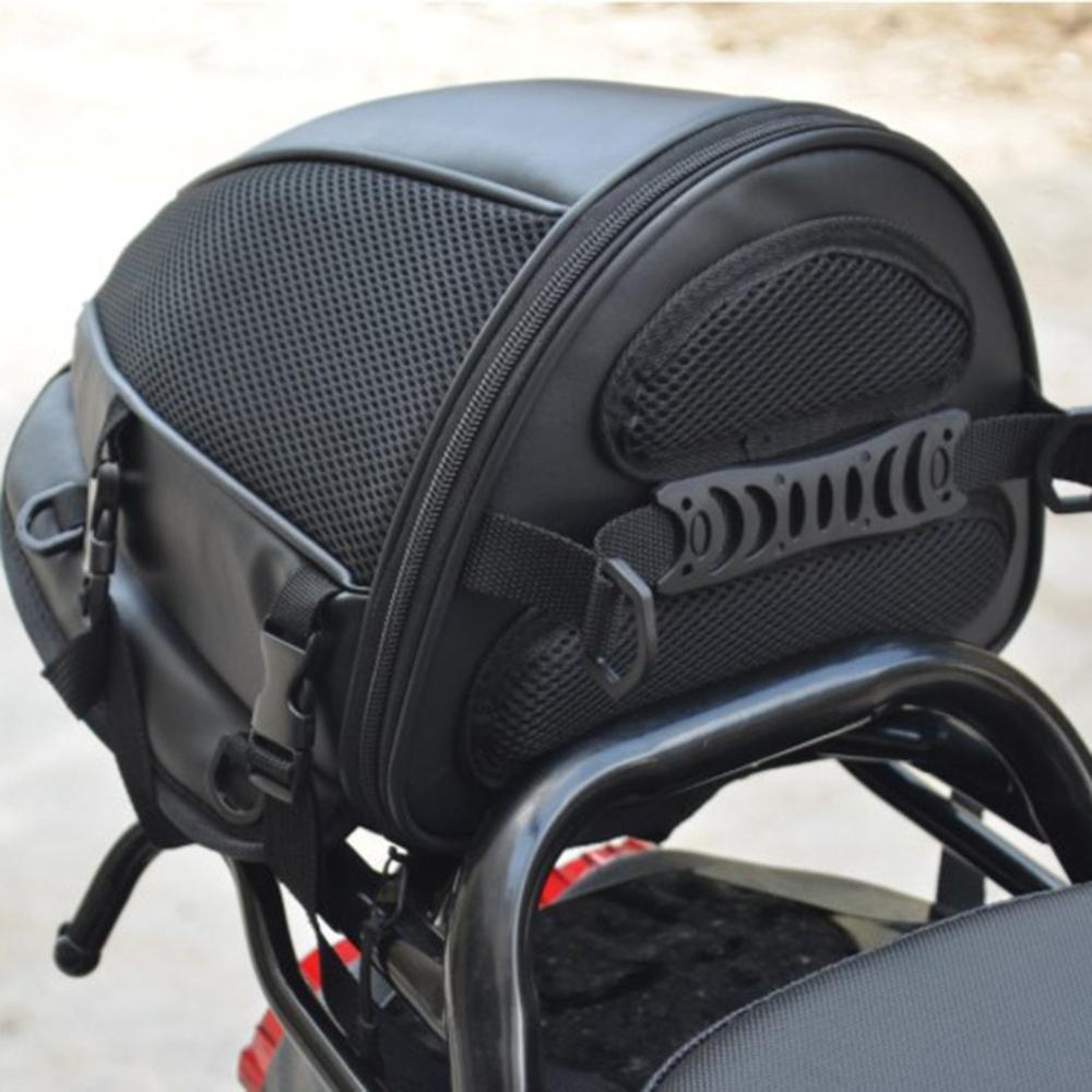 Durable Waterproof Motorcycle Bike Rear Trunk Back Seat Carry Luggage Tail Bag Saddlebag New hot boutique - youronestopstore23