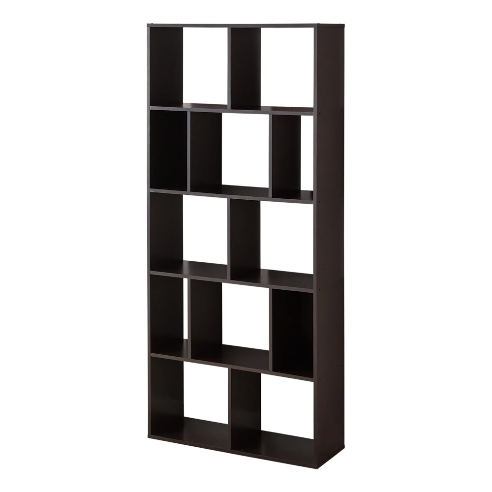 12-Cube Shelf Bookcase, Espresso  Book Shelf Furniture  Bookshelves  Bookshelf Storage