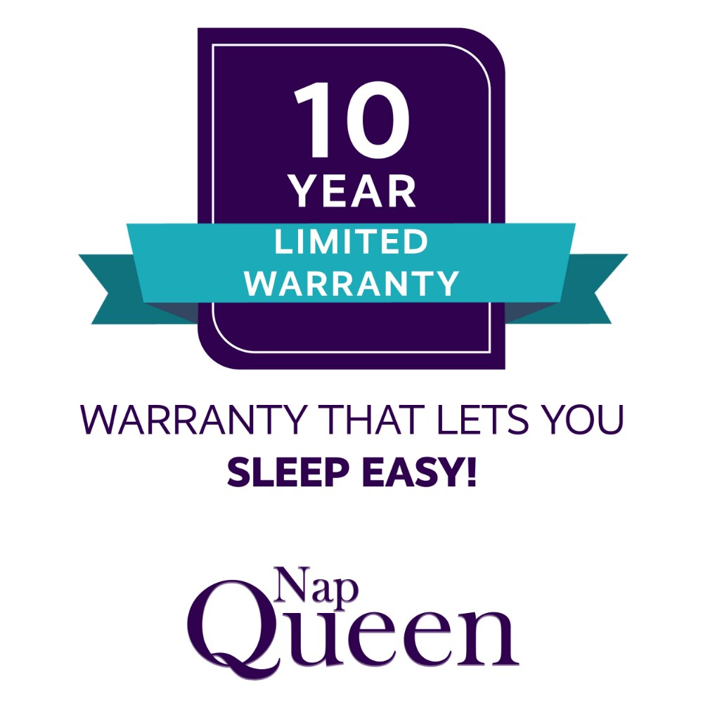 NapQueen Margaret 10" Charcoal Memory Foam Mattress, , W/ Antimicrobial Cover mattress