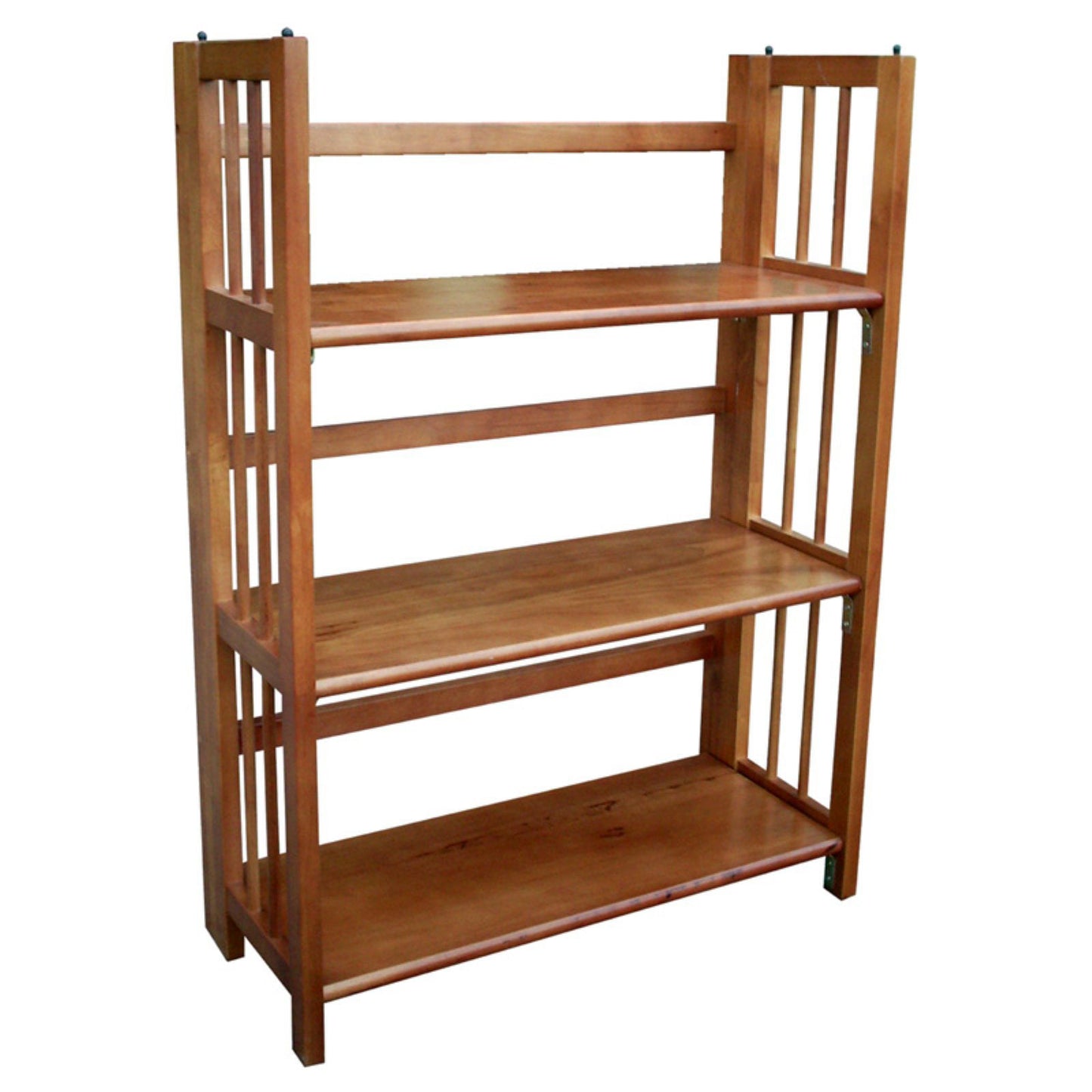 3-Tier Stackable Folding Bookcase bookshelf storage  storage shelf