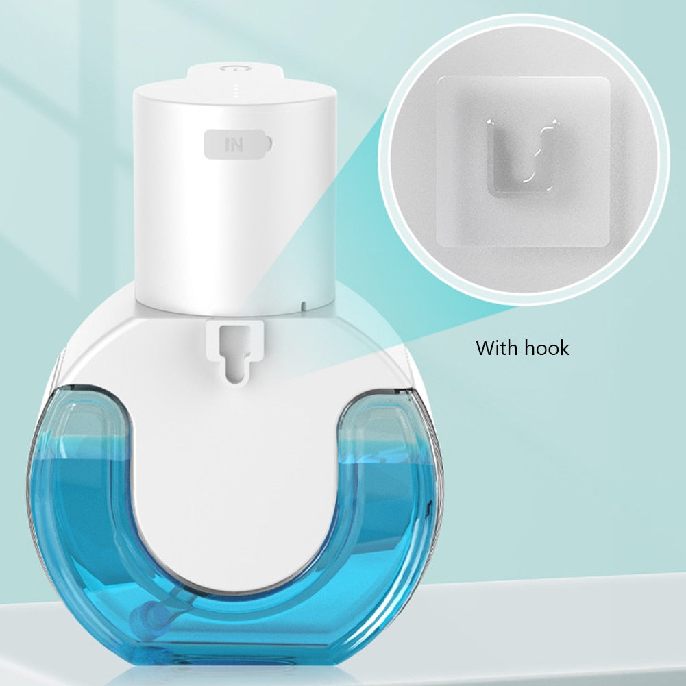 430ML Automatic Soap Dispenser Touchless Hand Sanitizer Bottle Infrared Sensor Soap Dispenser Wall Mounted Bathroom Accessories