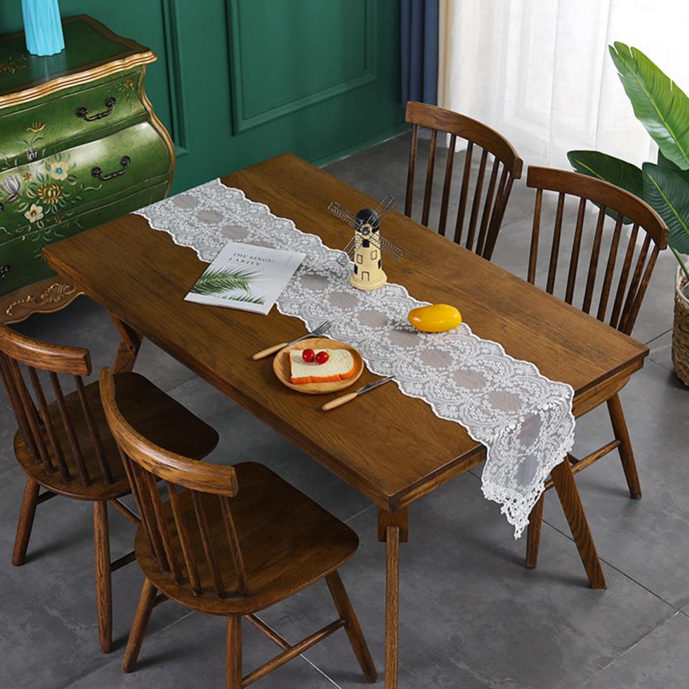 Chinese Style Lace Cloth Mediterranean Table Cloth European Simple New Chinese Style Zen Table Mat Household Hotel Table Linen - youronestopstore23