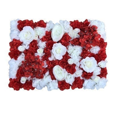Wedding Decorative Flower Wall Silk Artificial Flowers Home Decoration Accessories Party Backdrop Photography Props Customized - youronestopstore23