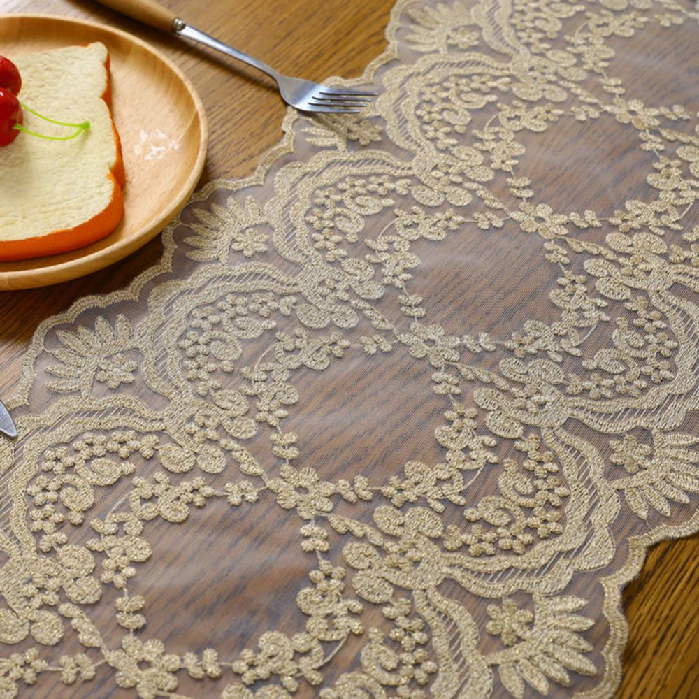 European Table Towel Household Hotel Table Mat Idyllic Lace Cloth Simple Table Cloth Mediterranean Chinese Style Table Linen - youronestopstore23