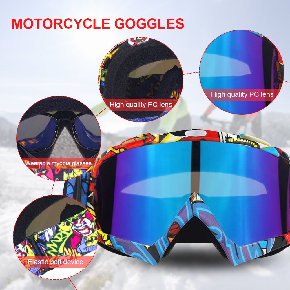 Motorcycle Glasses Anti Glare Motocycle - youronestopstore23