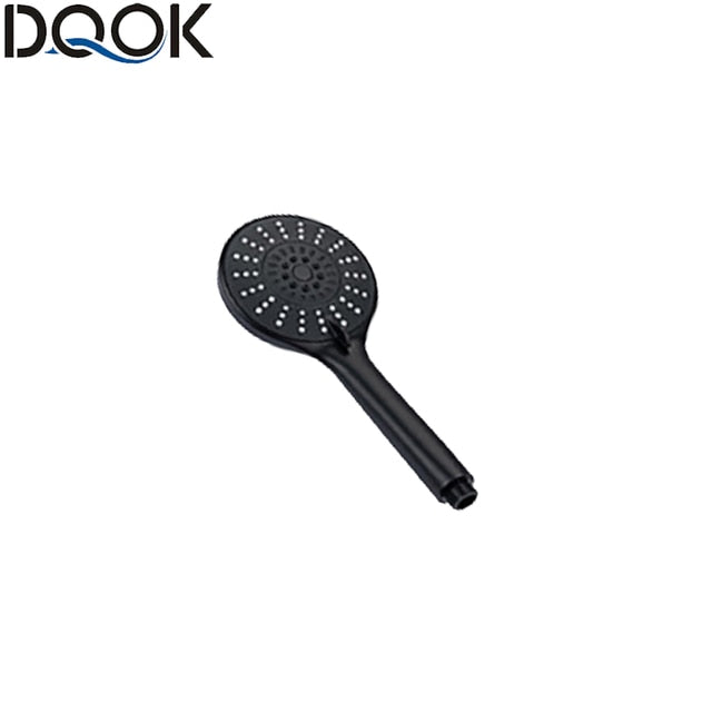 Shower Head Water Saving Flow 360 Degrees Rotating With Small Fan ABS Rain High Pressure spray Nozzle Bathroom Accessories