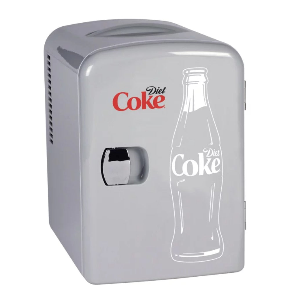 6 Can Mini Fridge Portable 4L Mini Cooler Travel Compact Refrigerator Mini Bar Fridge - youronestopstore23