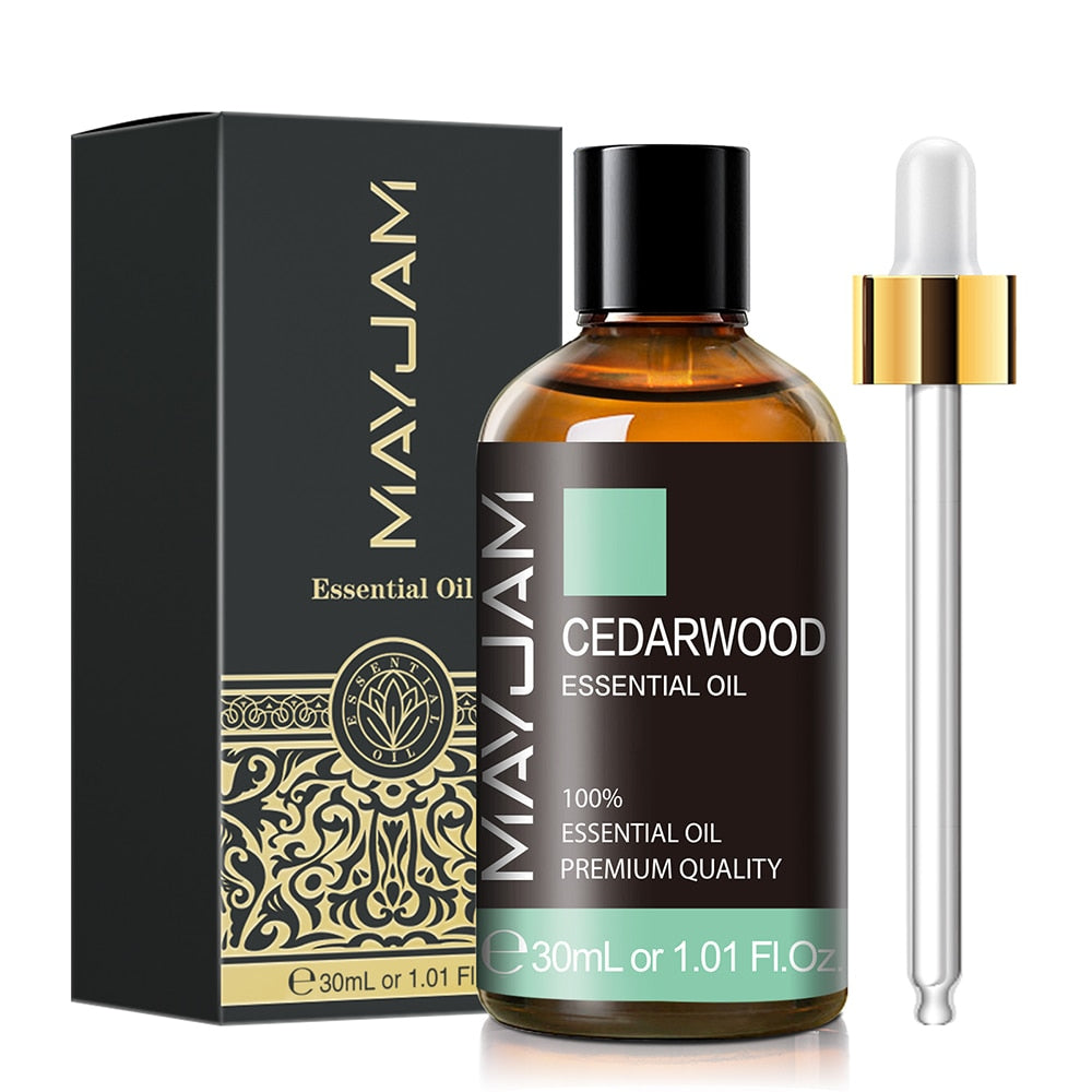 30ml Pure Natural Essential Oils Rose Lavender Jasmine Vanilla Eucalyptus Mint Sandalwood Lemon Cinnamon Tea Tree Essential Oil - youronestopstore23