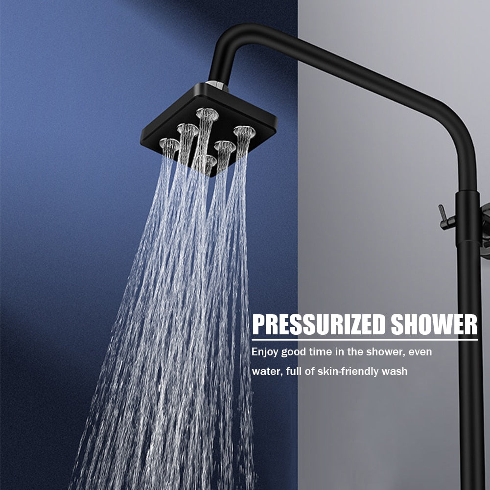 High Pressure Showerhead Water Saving Water Flow Rainfall Shower Head Shower System Replacement Parts Bathroom Accessories