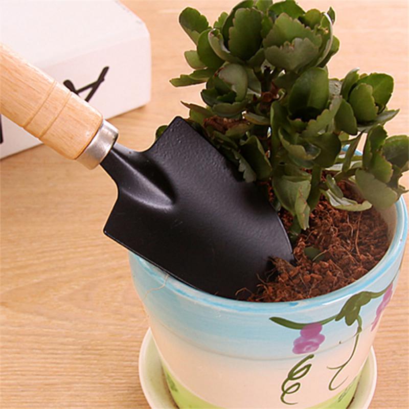 Portable Three-piece Set Spade Shovel Harrow 3pcs  Garden Supplies Plant Tool Mini - youronestopstore23