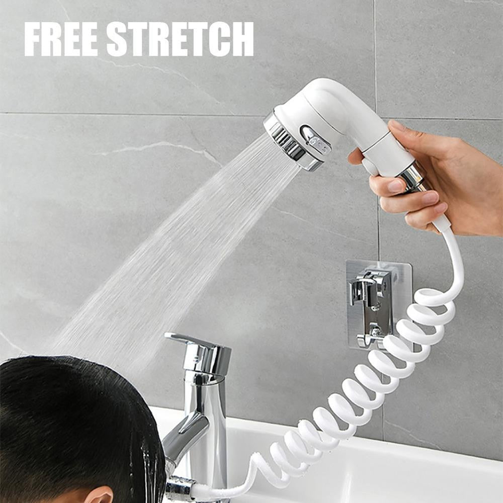 Shampoo Bed Pressurized Water Stop Shower Head Hair Salon Barber Shop Faucet Three Mode Nozzle Bathroom Accessories