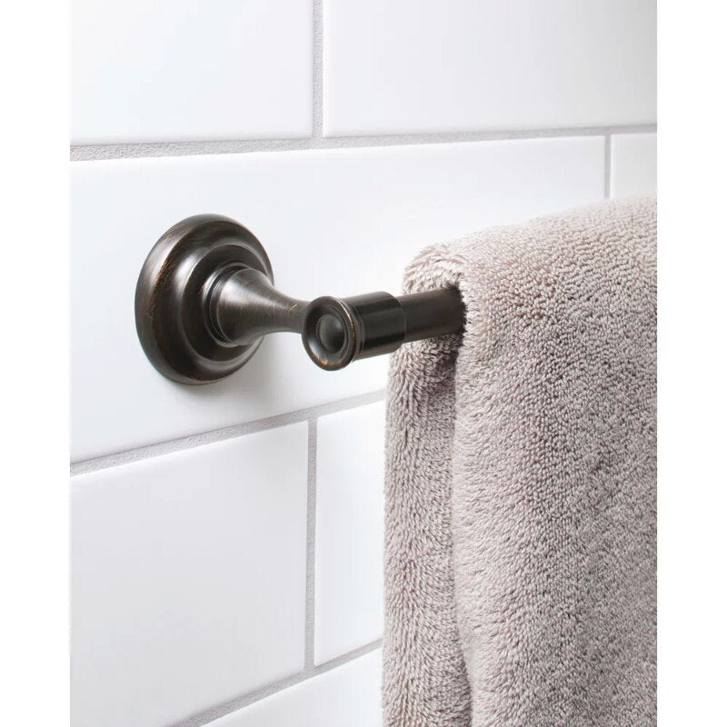 Oil Rubbed Bronze Towel Bar, Toilet Paper Holder and Towel Ring Bathroom Set - youronestopstore23