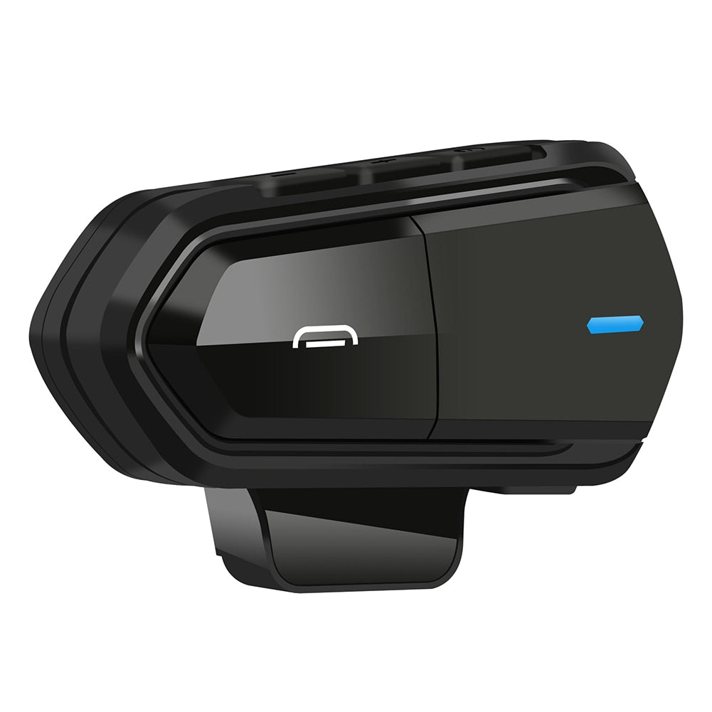T2/QTB35 Motorcycle Helmet Headset Motor Communicator Speaker Interphone Headset Biker for 2 Rider Bluetooth Intercom Headphone - youronestopstore23
