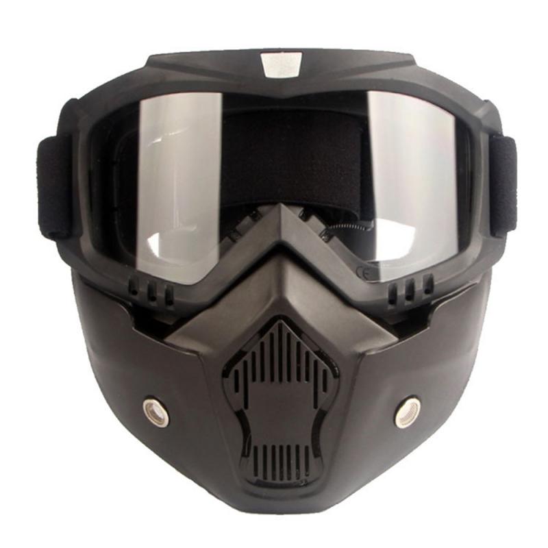 Safety Goggles Tactical Mask 1pcs Modular Goggles Ski Snowboard Mask Motocross Protective Glasses Skiing Goggles Goggle Mask - youronestopstore23