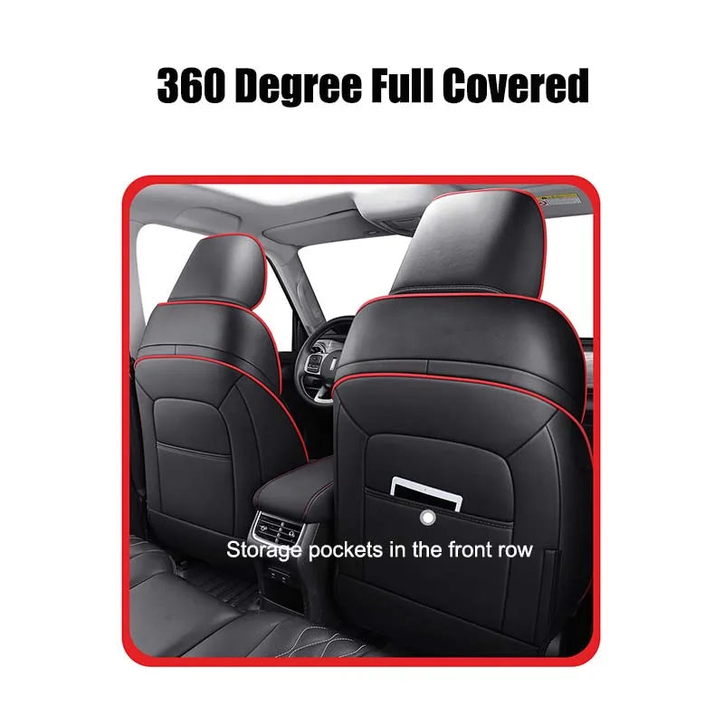 Car Seat Cover Specific Customize for Tank 300 Full Covered with Front and Rear Full Set 5 Seats Artificial Leather