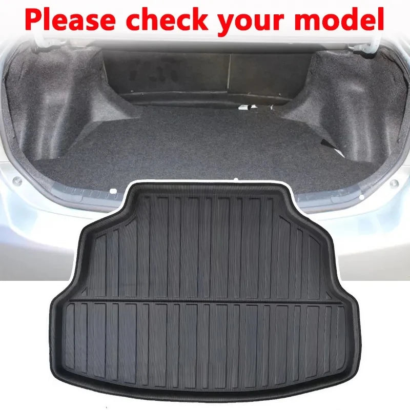 3D EVA Material for Toyota Corolla Accessories E140 E150 2007~2013 Car Floor Trunk Mat Cargo Cover Waterproof Carpet Storage Pad