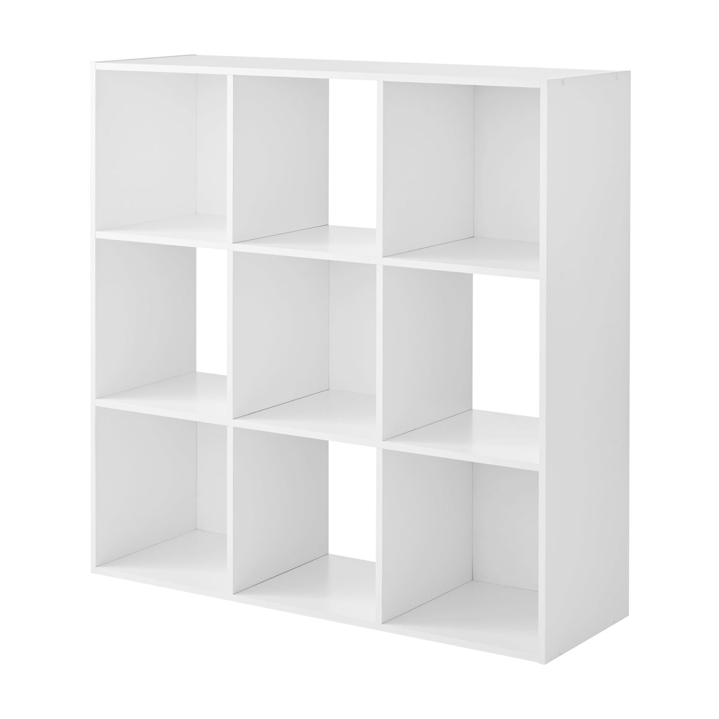 Mainstays 9-Cube Storage Organizer, Black bookcase