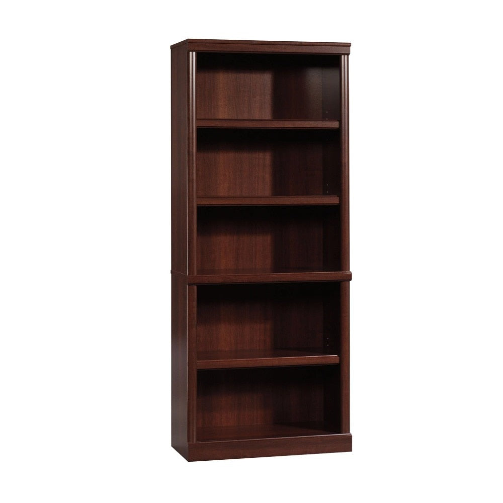 71" Ashwood Road 5 Shelf Bookcase, Select Cherry Finish  Book Shelf Furniture  Bookcase