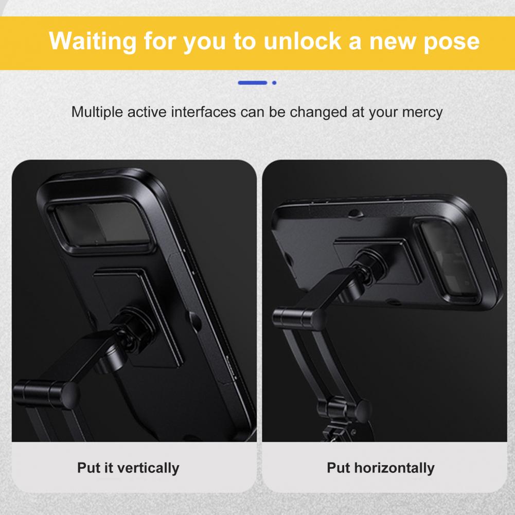 Motorcycle Phone Stand Practical Simple Installation Firmly Fixed High Strength Navigation Bracket Mobile Phone Accessories - youronestopstore23