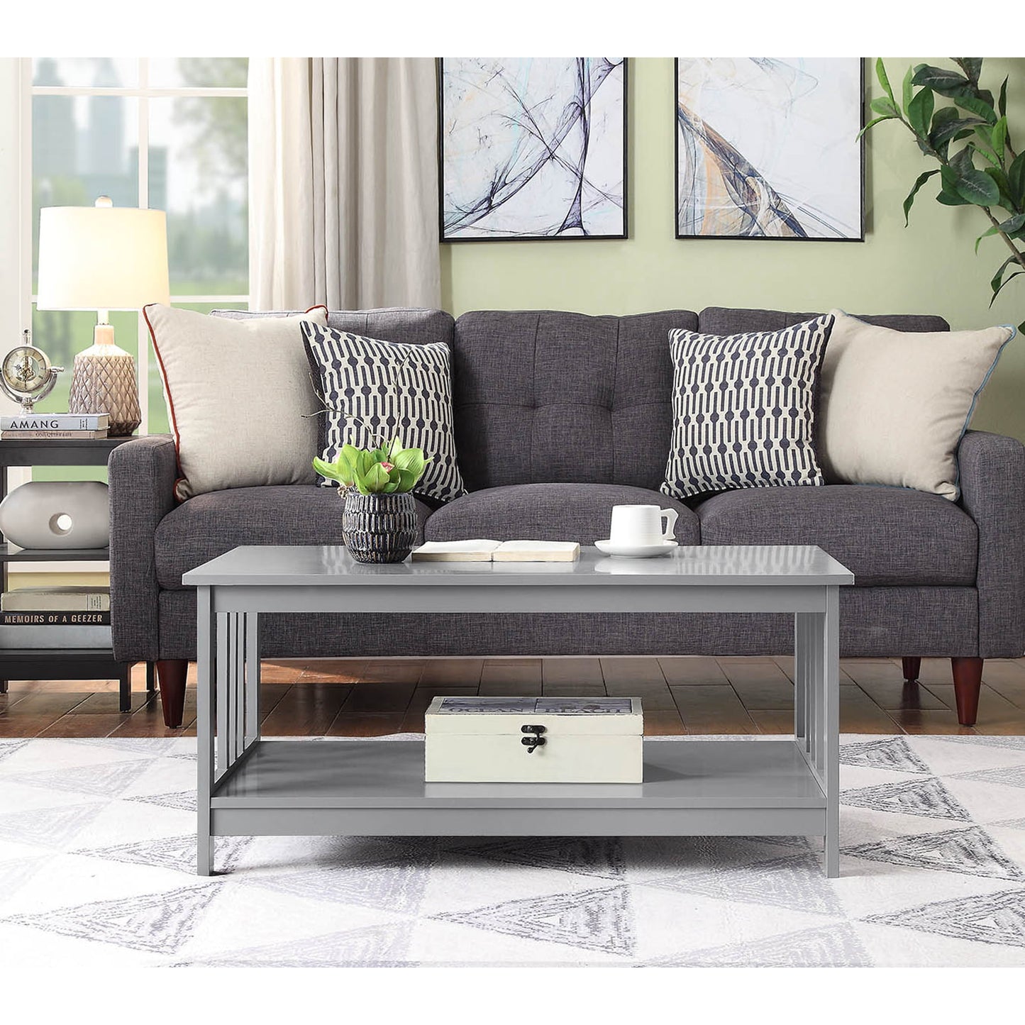 Convenience Concepts Mission Coffee Table living room table