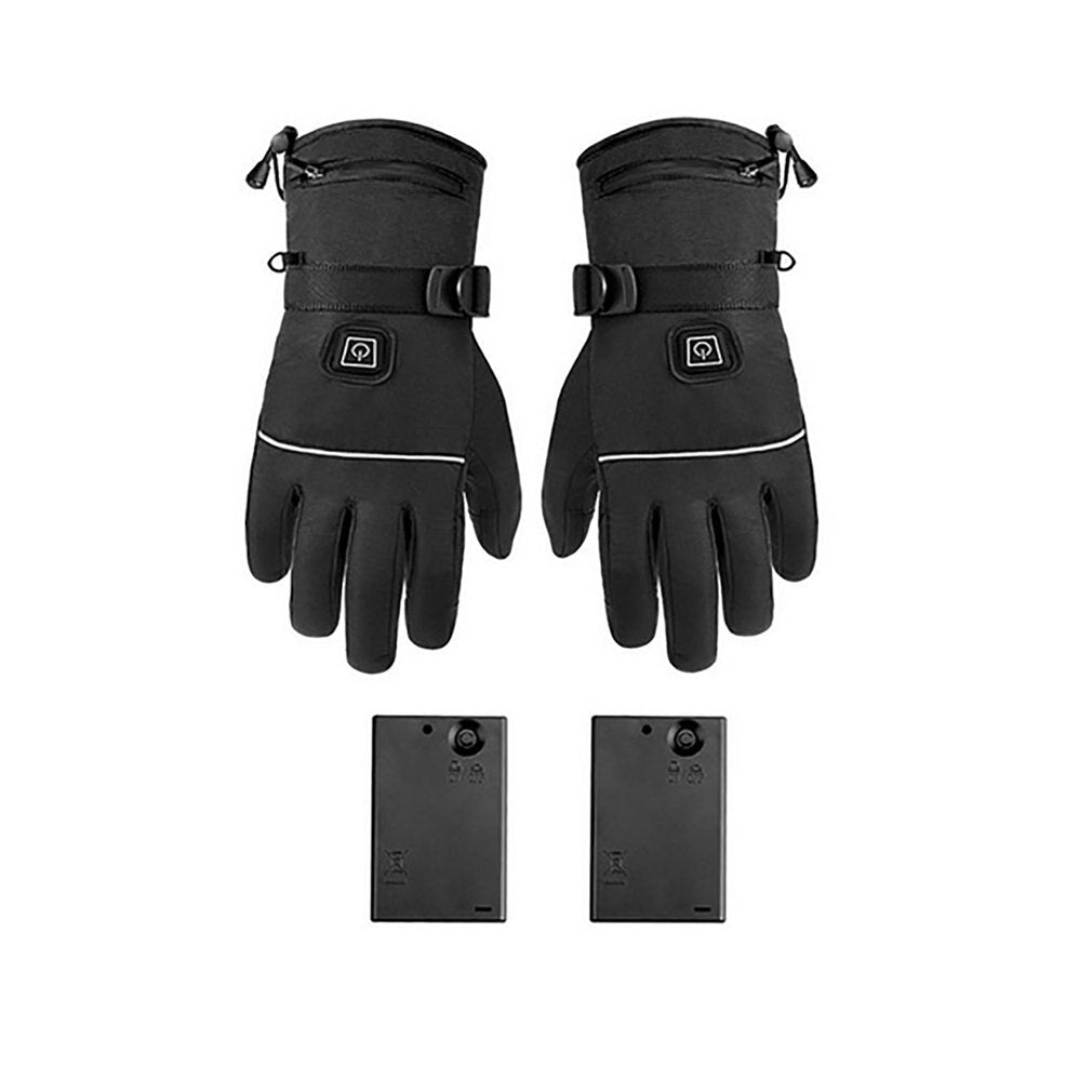 Waterproof Motorcycle Gloves Heated  USB Hand Warmer Electric Thermal Heated Gloves Battery Powered Gloves - youronestopstore23