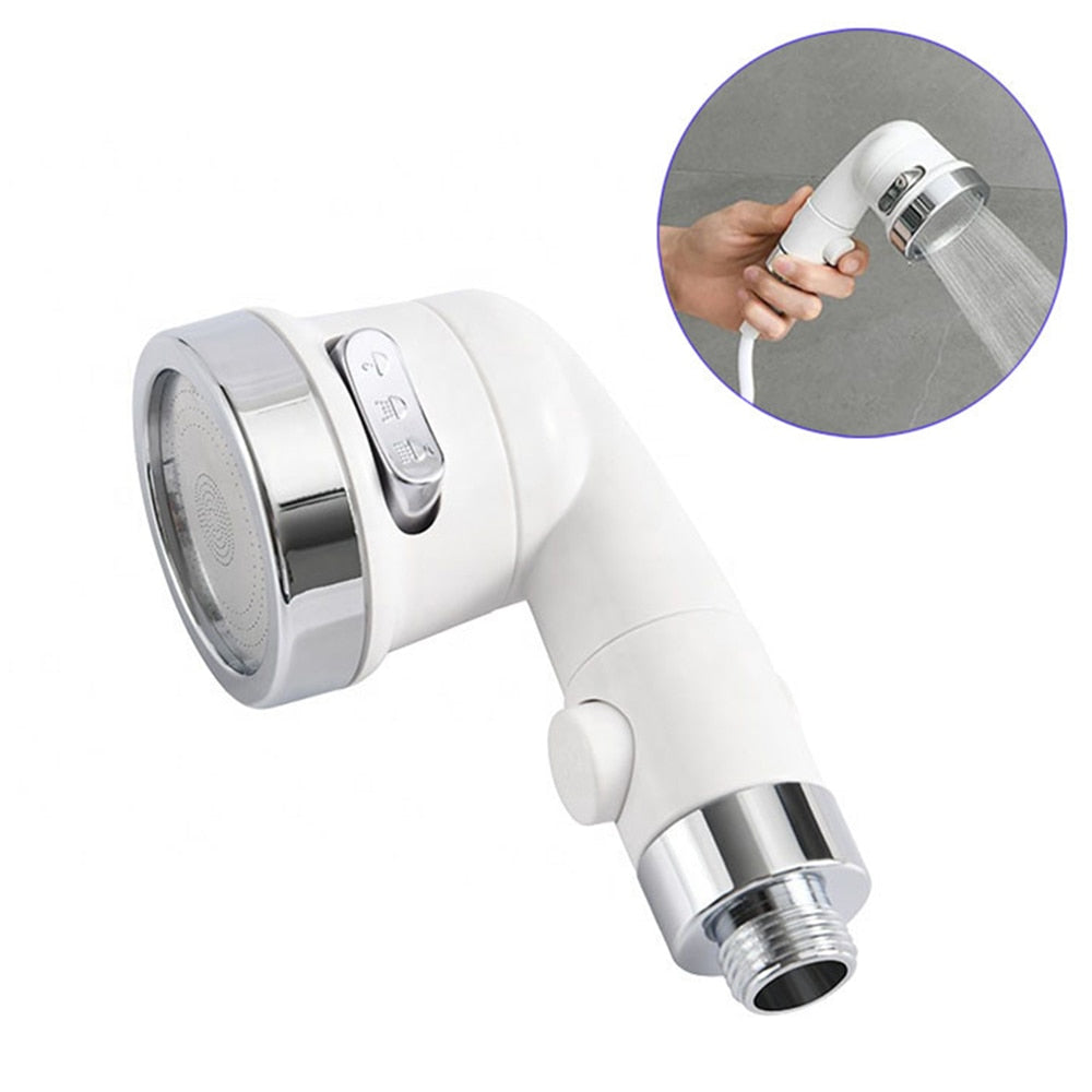 Shampoo Bed Pressurized Water Stop Shower Head Hair Salon Barber Shop Faucet Three Mode Nozzle Bathroom Accessories