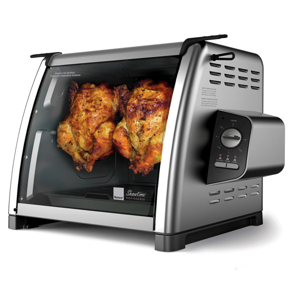 ST5500STAIN 5500 Series Rotisserie Oven, Stainless Steel Pizza Oven - youronestopstore23