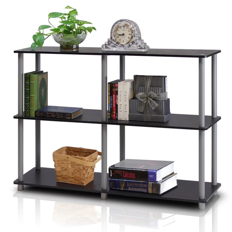 Furinno Turn-N-Tube 3 Tier Double Size Standard Bookcase book rack  book storage